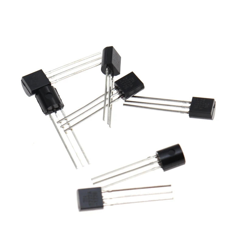 50/100PCS Transistor Kit 2N2222 TO92 NPN 30v 800MA Transistors Electronic kit With Box 2N2222A 2222 DIP