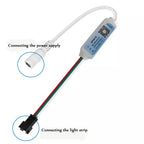 1PC Piexls Music Bluetooth App Controller SP621E DC5-24V Light Controller 3 PIN Addressable For WS2812B WS2811
