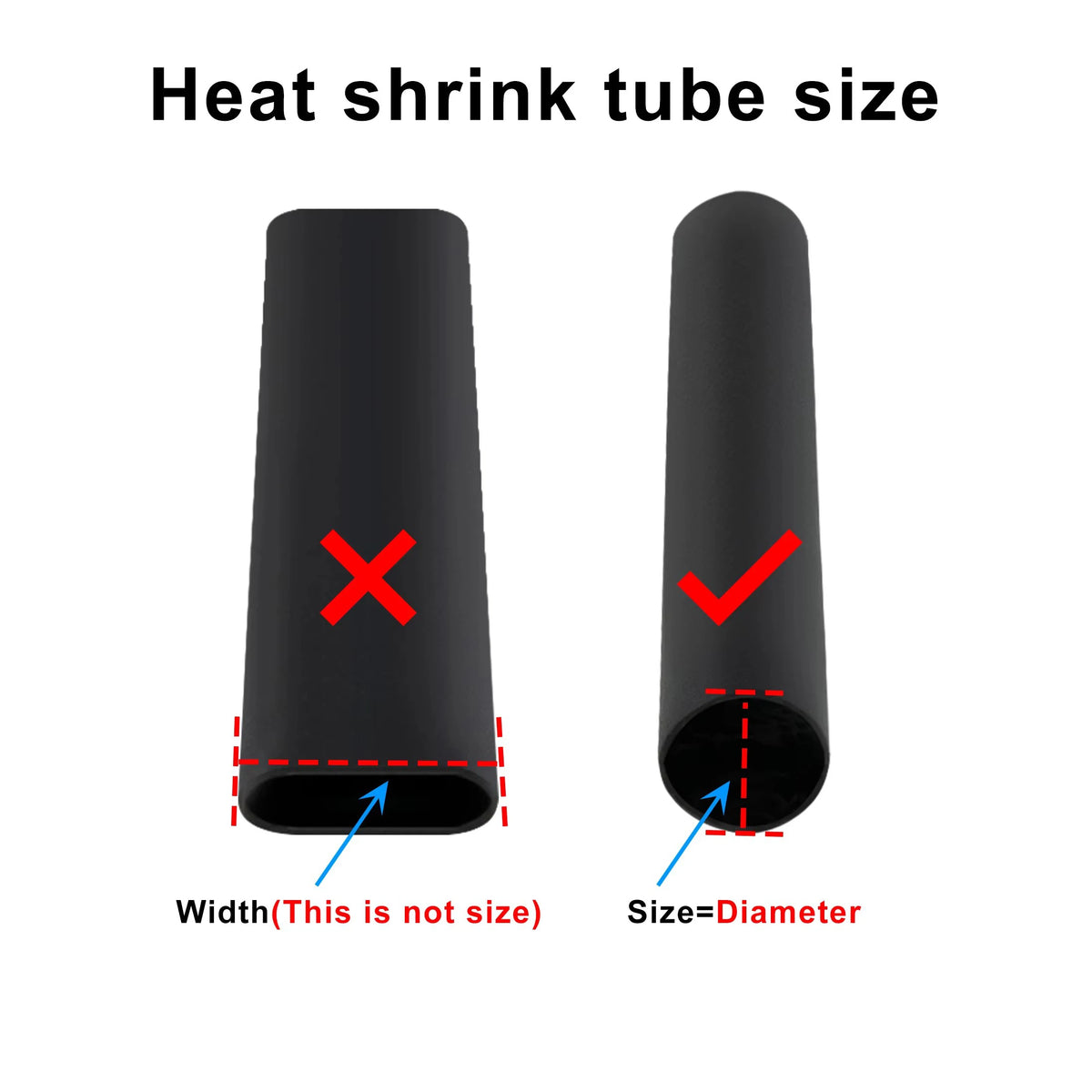 5M 4:1 Heat Shrink Tube With Glue Thermoretractile  Shrinkable Tubing Dual Wall 4 6 8 12 16 18 20mm