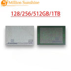 128G/256G 512GB 1TB 1T HDD Storage NAND Memory Flash chip For iPhone 14/15/16 PRO MAX 14pro max mini 256GB 128GB 512GB
