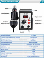 858D Led Digital 700w Heat Gun Welding Repair Tool Hot Air Gun Micro Rework Soldering Station
