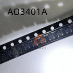 100PCS Original genuine AO3401A SOT-23 marking X1** P-channel -30V-4A SMT MOSFET field-effect transistor