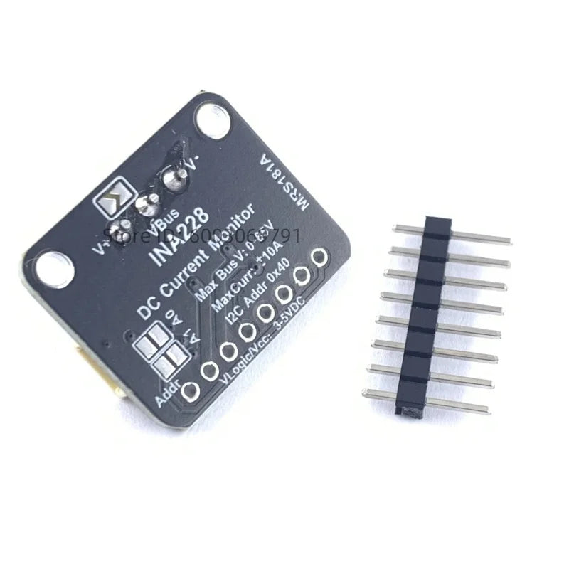 1-5Pcs INA219 12-Bit Current / INA228 20-Bit Current/Voltage Monitoring Sensor Module Is Compatible with STEMMA QT/Qwiic