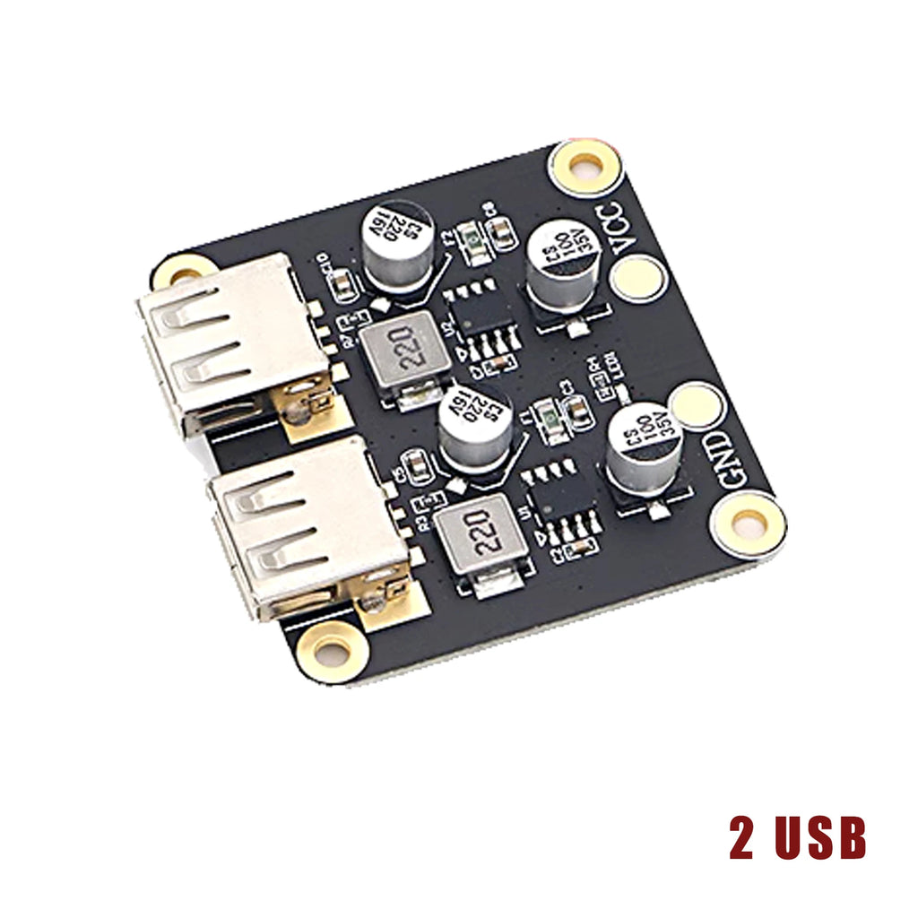 6-32V 9V 12V 24V to 5V 3A Fast Charging Module USB QC3.0 QC2.0 DC-DC Buck Converter Step-Down Quick Charger Circuit Board