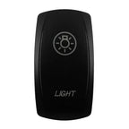 CUSTOM Dual RED Led Laser Etched Rocker Switch ON-OFF ON-OFF-ON (SPST DPDT) for ARB/Carling/NARVA 4x4 Caravan Accessories SUV