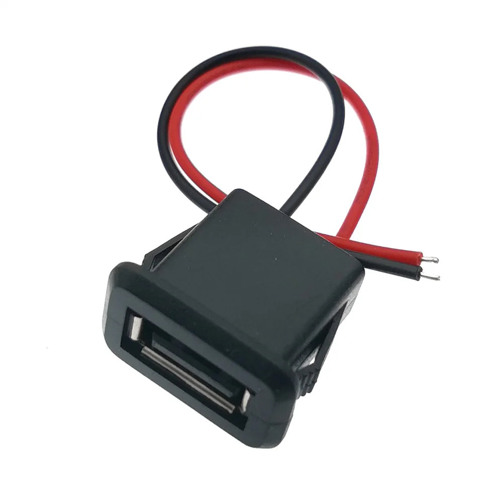1-5pcs USB Type C Waterproof Connector Type-C With card buckle Female 3A High Current Fast Charging Jack Port USB-C Charger Plug