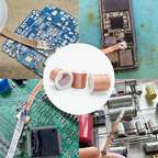 Copper Wire Desoldering Braid Wick 15/8M Length 2.0/2.5/3mm Width Solder Remover for PCB BGA Welding Rework Soldering Tool