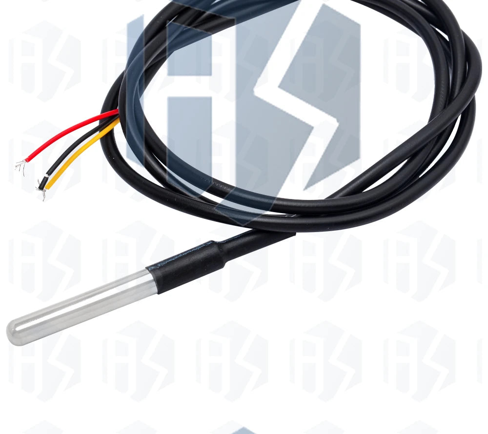 Waterproof DS18B20 Temperature Sensor Module Kit  100CM Digital Sensor Cable Stainless Steel Probe Terminal Adapter For Arduino