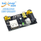 Stock MB102 Breadboard 400 830 Point Solderless PCB Bread Board Test Develop DIY for Arduino Laboratory SYB-830