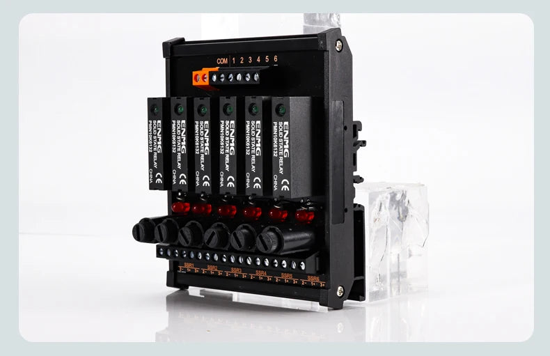 ENMG solid state optical isolated contactless 5~24Vdc Screw Inline relay 0-60V AC/DCdual-us module plc dc amplifier board module