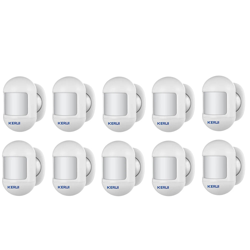 KERUI Wireless Mini Design PIR Motion Detector Passive Infrared Alarm Sensor with Magnetic Swivel Base for Home Alarm System