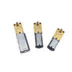 Micro Mini N20/N30/050 All-Metal Worm Gear Motor - DC 12V Slow Speed 4-762rpm High Torque Self-Locking Right Angle Shaft
