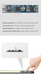 DC12V 24V New Lead-free Sensing Module 8A Pir Motion/ IR Hand Wave/Touch Sensor Module for LED Cabinet Light
