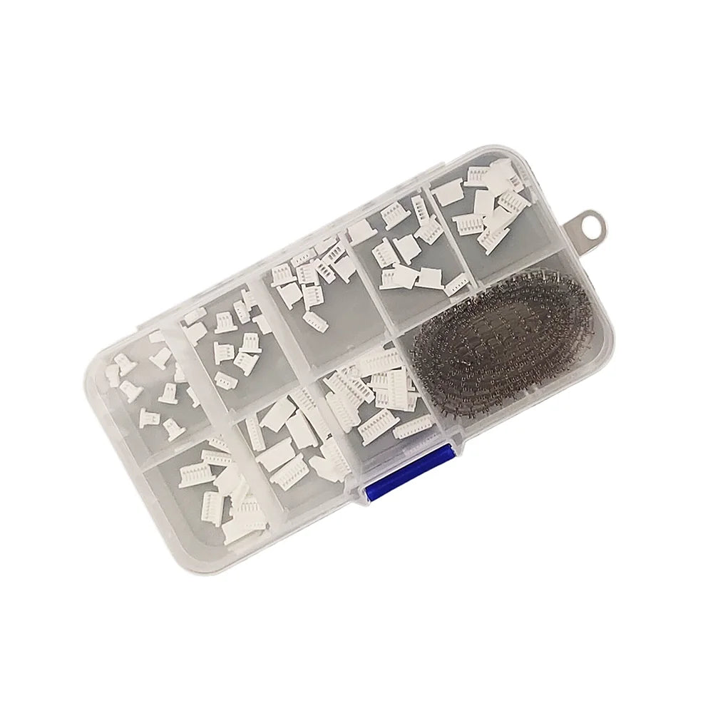 500Pcs/Box JST SH 1.0mm Pitch 2/3/4/5/6/7/8/9/10Pin Plastic Shell Crimp Terminal Connector SH1.0 Connectors