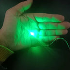 10pcs/lot wired 20cm long 7-color LED patch lights 4 sizes 1206 0805 0603 0402 Building microscene toy layout lights