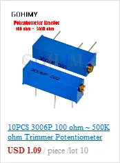 600pcs/set 30 Kinds 1/4W Resistance Metal Film Resistor Pack Assorted Kit 1% 1K 10K 10K 100K 220ohm 1M Resistors 300pcs/set