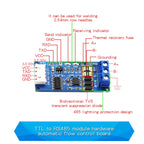 1PCS TTL to RS485 Module 485 to Serial Port UART Level Mutual Transfer Hardware Automatic Flow to the Control Board