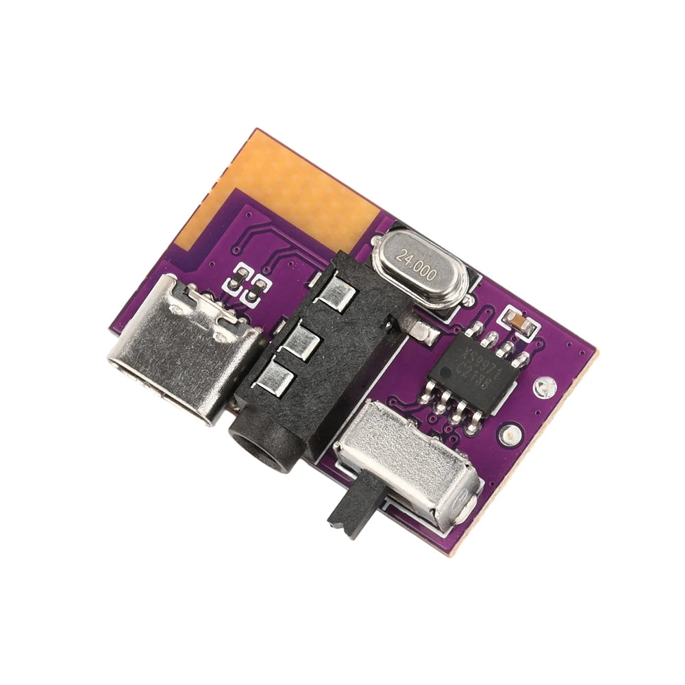 1-10 PCS DIY BT Audio Receiver Board DC 3.5V-5V 5W Mono Amplifier Decoder Board MP3 Player TWS 3.5mm AUX Speaker Stereo Module