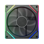 TEUCER Prism  ARGB PC Fan 12cm Computer Case Fan Kit Water Cooler 4pin PWM 5V 3PIN Cooling Fans