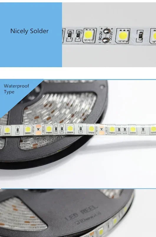 DC 5V USB LED Strips 2835 White Warm White LED Strip Light TV Background Lighting Tape Home Decor Lamp 1M 2M 3M 4M 5M LED Strip
