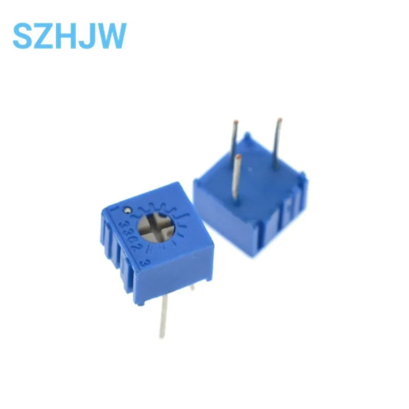 1-100pcs 3362P Series Resistance 101 201 501 102 202 502 103 Trimpo Trimmer Potentiometer 3362 500R 1K 2K 5K 10K 20K 50K 100K