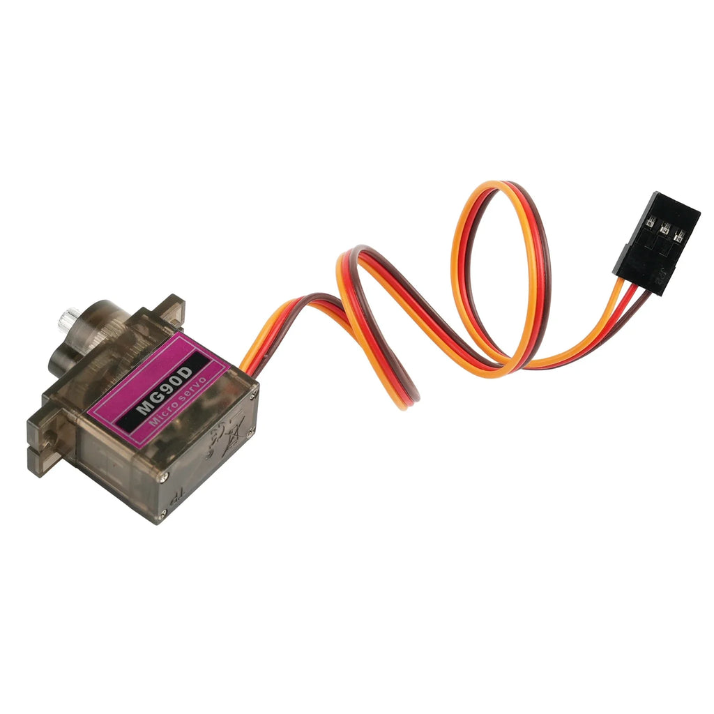 9g MG90D Micro Digital Mini Servo 180/270/360 Degree Power Functions Metal Gear Brush Motor For RC Plane Helicopter Drone Parts