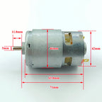 775 Motor DC 12V-18V 14V 20000RPM MABUCHI RS-775WC-A010 CCW15 42MM High Speed Power Electric Motor 5mm Shaft Drill Tools Engine