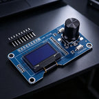 OLED Display with Rotary Encoder Module 1.3/0.96 Inch EC11 Encoder OLED Combo Board Maker Education OLED Kit for Arduino STM32