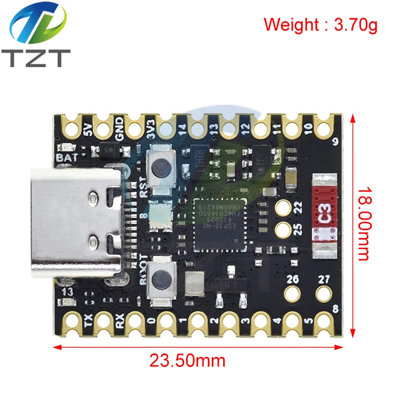 SuperMini ESP32-H2 Development Board Microcontroller Programming Learning Controller Core Board