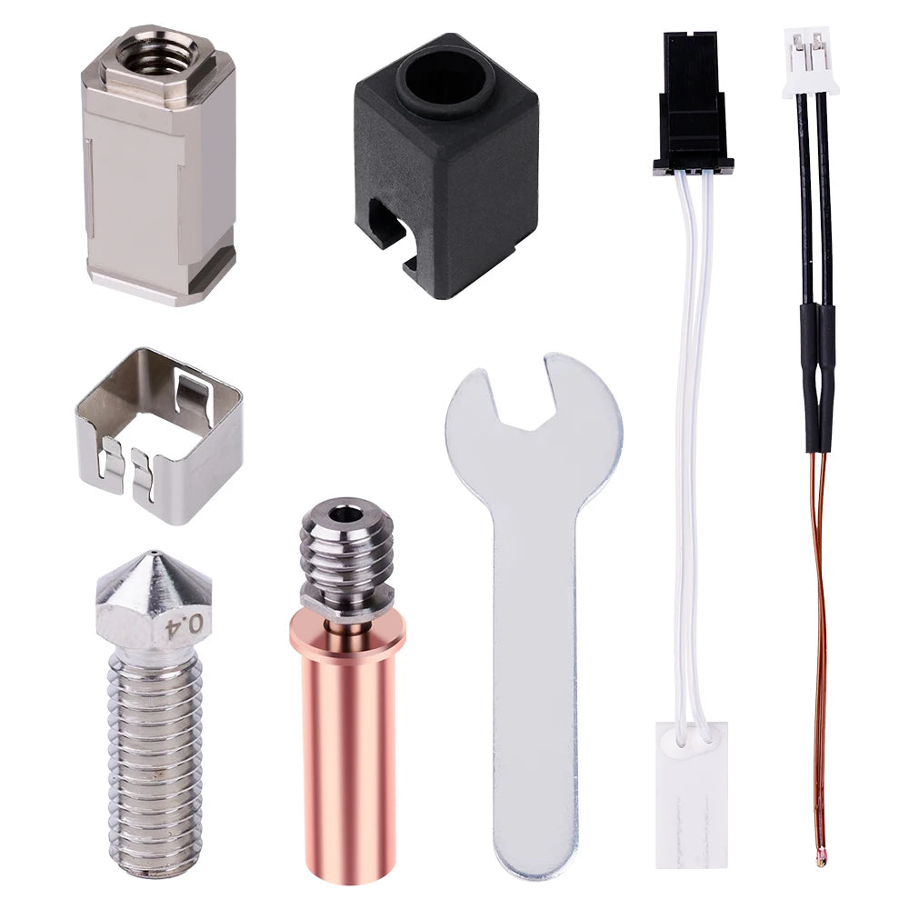Upgrade Hotend Kit for Anycubic Kobra2 Thermistor Heater Cartridge 0.4mm Print Hot End for Kobra 2 Plus/Neo/Kobra 2 3D Printer