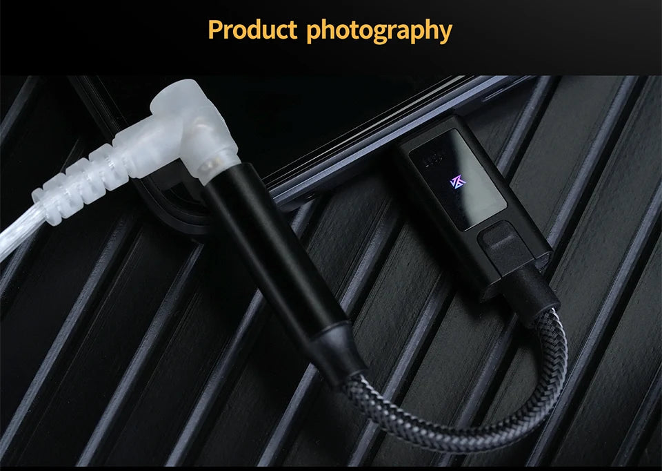 KZ AM02 Portable DAC Decoding Amplifier USB C to 3.5mm Audio Adapter with Professional 4-Stage EQ Tuning