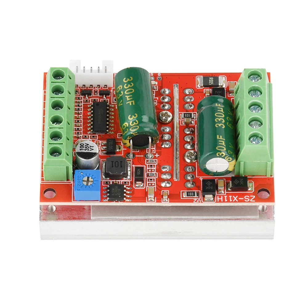 ZS-X11H V1 DC 6-60V 400W BLDC Three Phase DC Brushless Motor Controller Mini PWM Hall Motor Control Driver Board