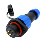 Waterproof Connector SP16 IP68 Cable Connector Plug & Socket Male and Female 2 3 4 5 6 7 8 9 Pin