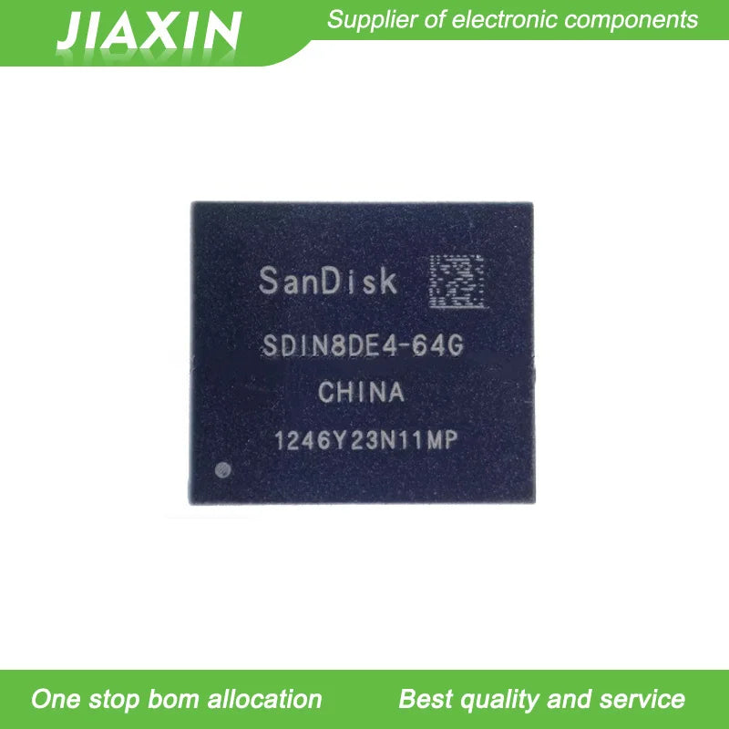 SDIN8DE4-64G Brand New Original EMMC 64GB flash chip 8DE4-64G SDIN8DE4-64