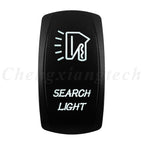 Marine 12V 24V White Led On Off Rocker Switch 5Pin SPST Momentary Switch DPDT ON OFF ON 3-Way for Car Boat Carling 4X4 Narva