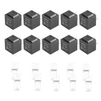 M93K-10 Pcs 5 Pin 12V Relay Switch (SPDT) (30/40 Amp) 12 Volt Automotive Relay For Automotive Fans