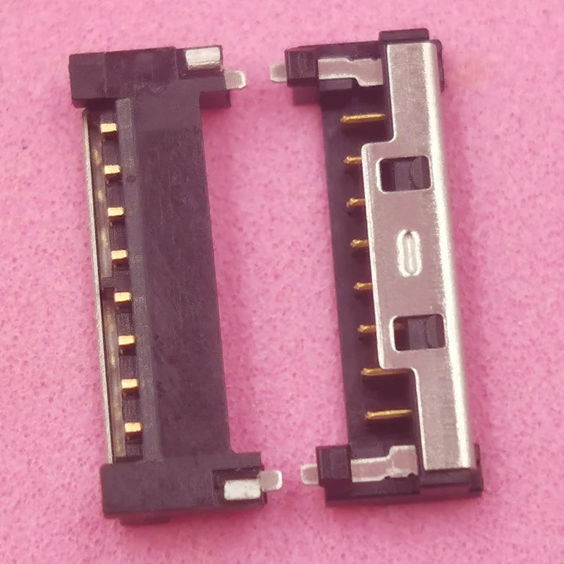 1-10Pcs Interface Battery Flex Jack Plug Connector FPC Tablet Contact For ASUS X510UNR UX310UV U4100U S5100U UX430UQ U4000U 8Pin
