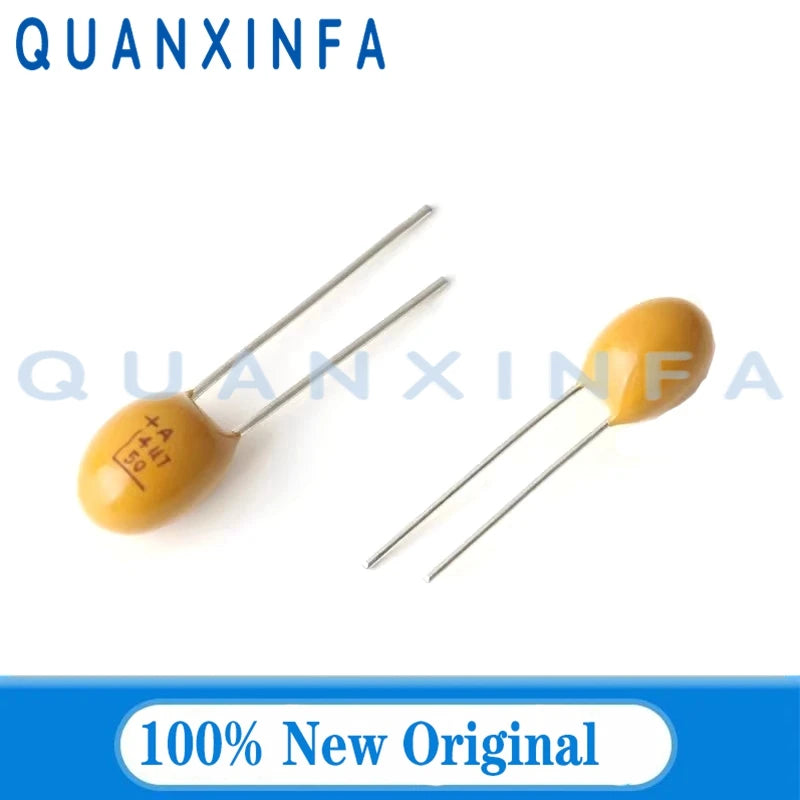 10PCS DIP Tantalum Capacitor 16v 25V 35V 50V 0.47UF 0.1UF 1UF 2.2UF 3.3UF 4.7UF 10UF 22UF 33UF 47UF 100UF 106 475 226 107 336