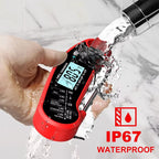 LMETJMA 0.5 Sec Instant Read Meat Thermometer Digital Waterproof Food Thermometer with Backlight Kitchen Thermometer For BBQ ﻿