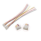 10Pcs Micro JST XH 2.54mm Pitch 2/3/4/5/6 Pin Male Plug / XH2.54 Female Socket Extension Lead Wire Cable Connector 20CM 26AWG