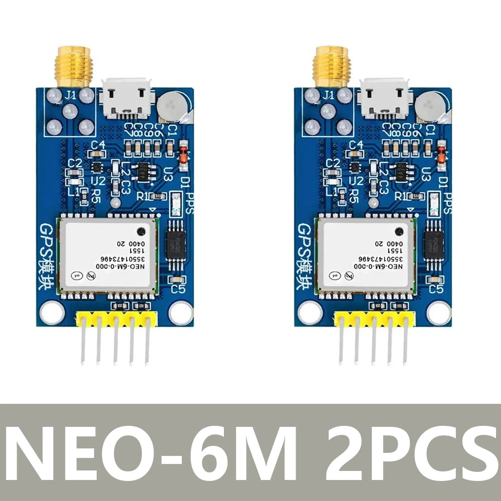 1PCS~8PCS GPS NEO-6M NEO-7M NEO-8M NEO-9m Satellite Positioning Module Development Board for Arduino STM32 C51 Microcontroller