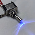 1Pcs 12V 20A Illuminated LED Toggle Switch Auto Car Boat Truck Red Blue Green Yellow White