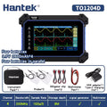 Hantek TO1254D TO1154D 4 Channels Touch Screen Digital Oscilloscope Portable USB Oscilloscopes + Signal Source+Multimeter Tester