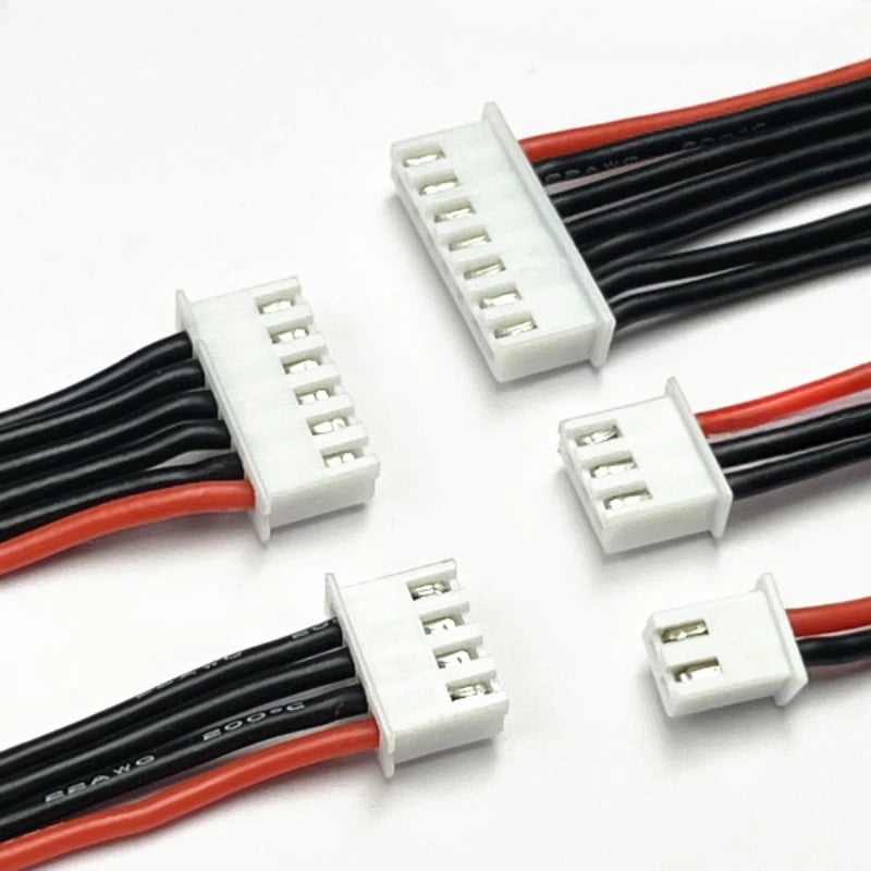 JST-XH2.54mm 1S 2S 3S 4S 5S 6S 8S Lipo Battery Balance Charger Cable B6 Connector Plug Wire 22AWG 10cm 15cm 20cm 30cm
