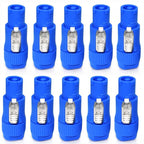 10Pcs 3Pin Powercon XLR Connector 20A Power Plug Power Socket NAC3FCA NAC3MPA NAC3FCB Male Plug Adapter Stage Light LED Screen