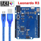 TZT Leonardo R3 Development Board + USB Cable ATMEGA32U4 For Arduino