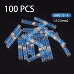 50/100/200Pcs Waterproof Solder Seal Heat Connector Shrink Butt Connectors Lug Terminals Electrical Wire Car Insulated Terminal