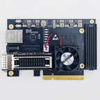 XCKU5P Development Board Xilinx FPGA XCKU5P-FFVB676 Core Board FMC QSFP28 100G Optical Port PCIE 3.0