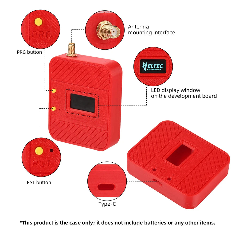 Heltec V3 WIFI LoRa 32 V4 ESP32  WIFI Bluetooth Development Board Case Display Development Board for Arduino Box