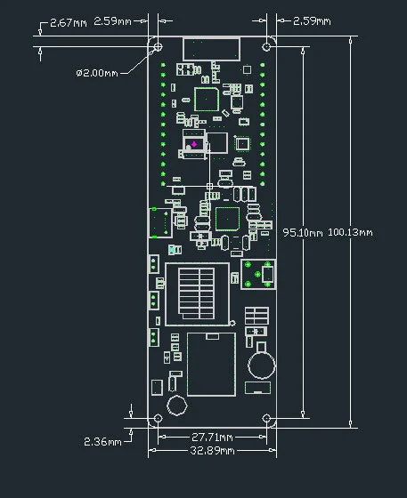 LILYGO® T-Beam ESP32 Development Board SX1262 LoRa Wireless Module GPS NEO-M8N 433/868/915MHz WiFi Bluetooth Integrated Circuits